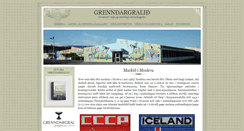Desktop Screenshot of grenndargral.is